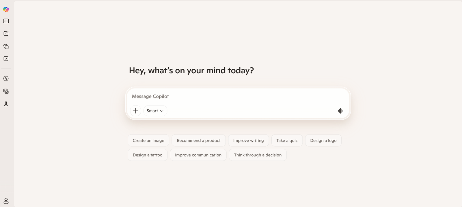 Free AI tools dashboard showing chat search notes and presentation apps