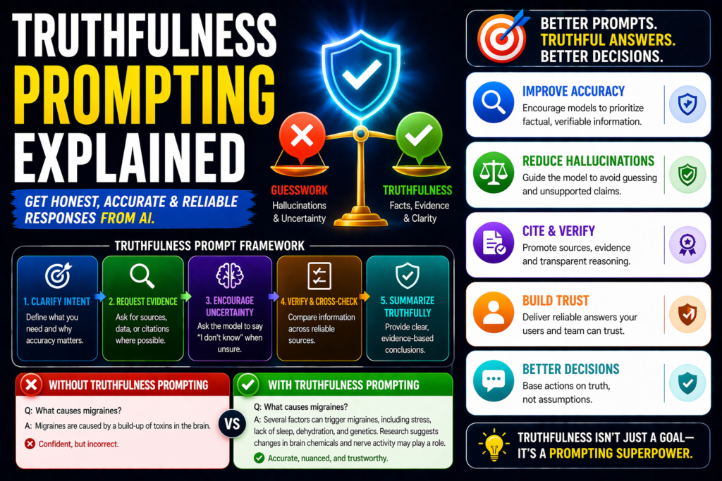 truthfulness prompting explained example