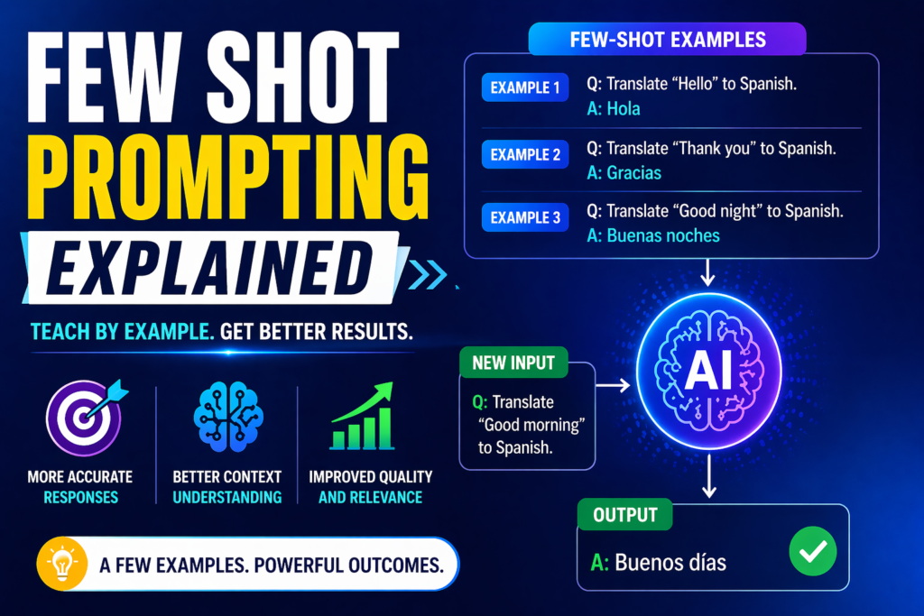few shot prompting explained example