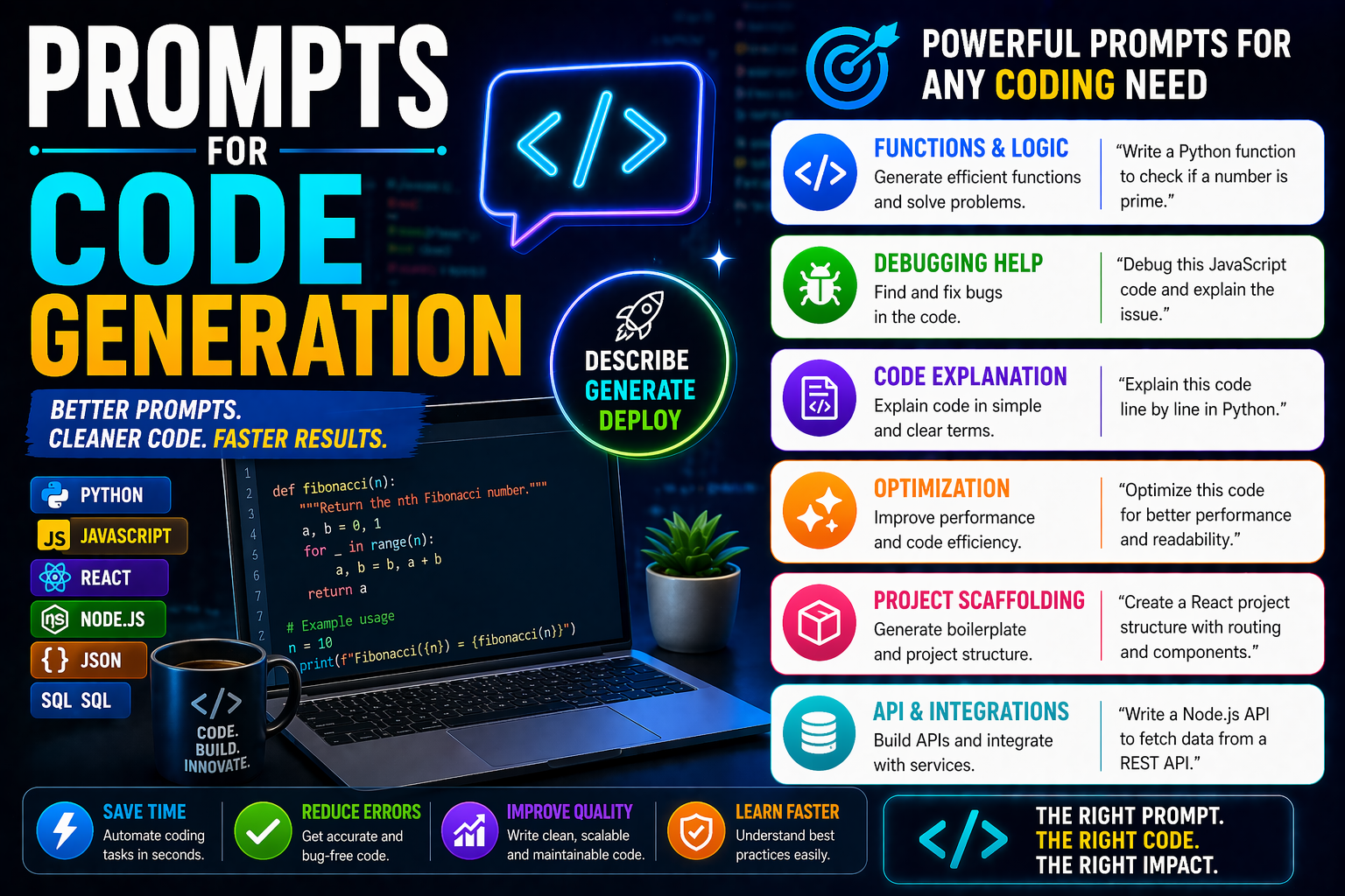 prompts for code generation examples