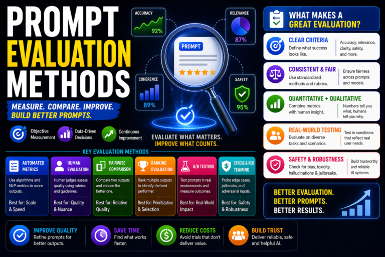 prompt evaluation methods dashboard
