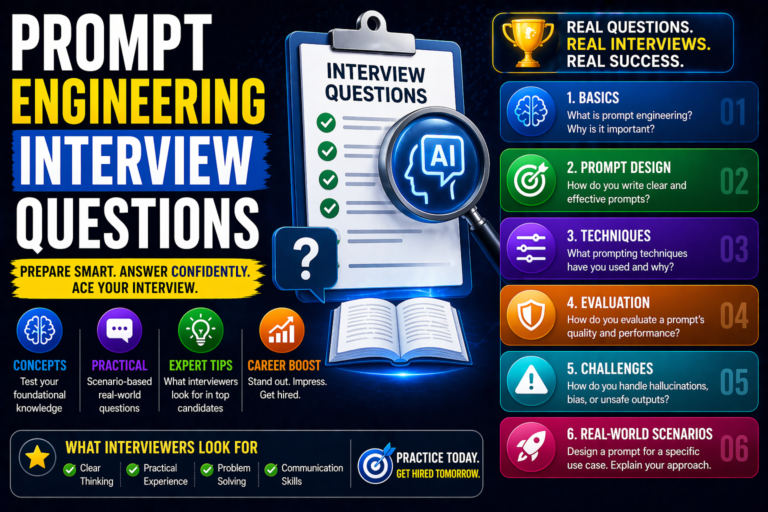 prompt engineering interview questions guide