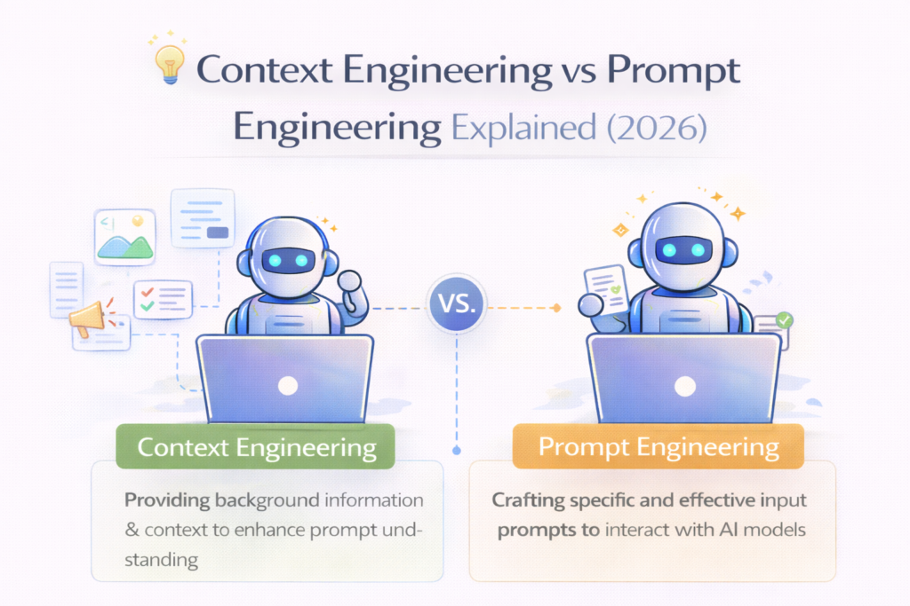 Prompt engineering vs context engineering: comparison