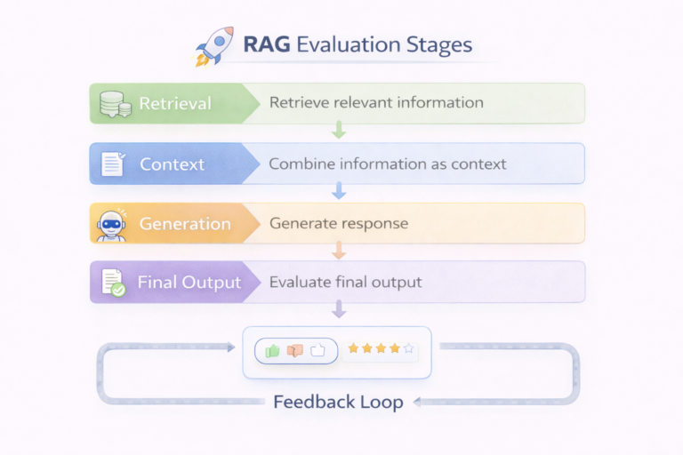 How to Evaluate RAG Systems: rag system evaluation pipeline diagram