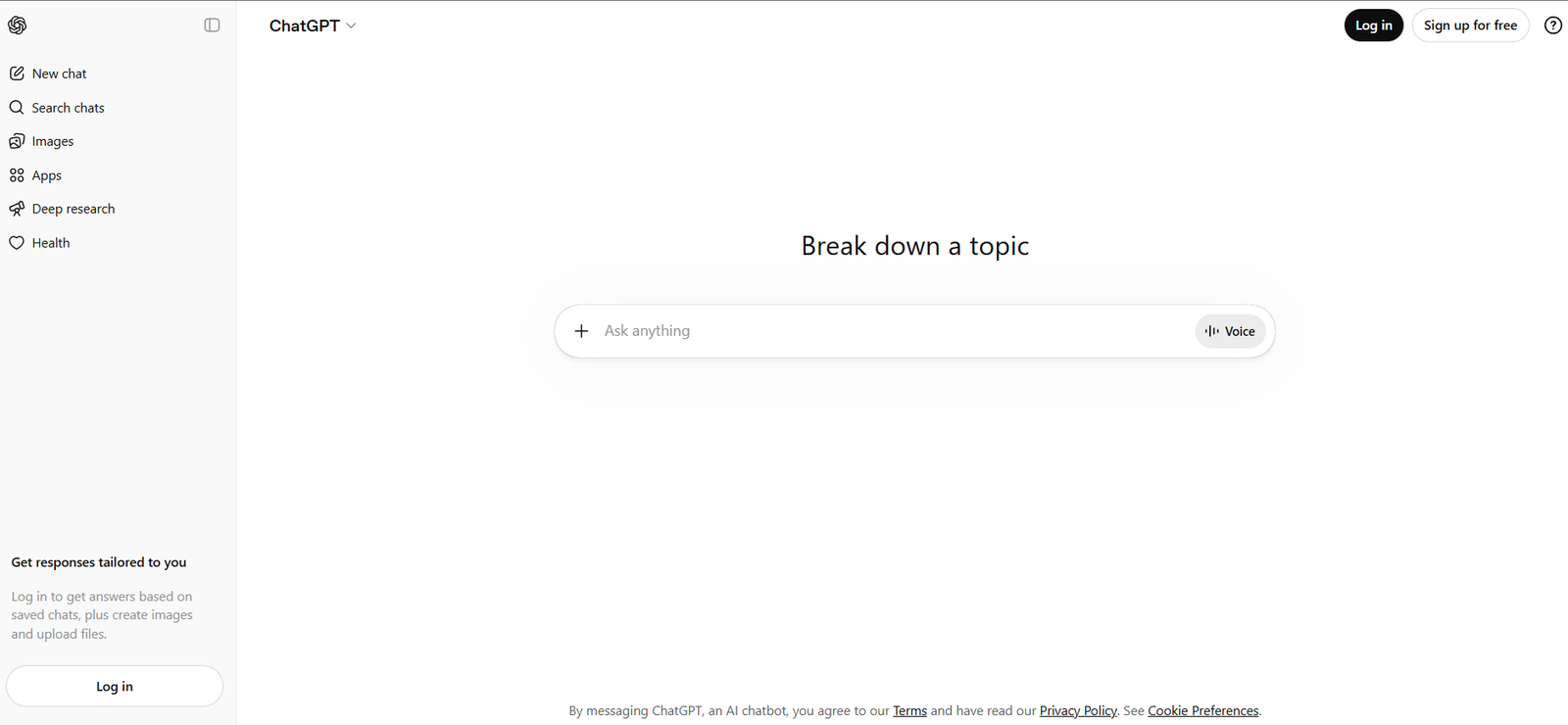 Beginner-friendly AI tools dashboard for writing research and design