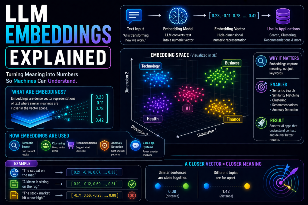 llm embeddings explained simply
