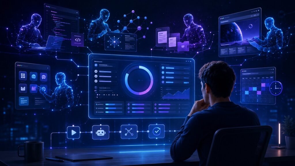 AI agents can now work for hours across coding research apps and background automation