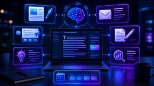 AI writing tools and LLMs for blogs, emails, and content creation