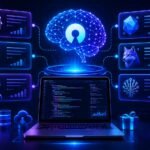Featured image showing open source LLMs and free AI models in a comparison-style tech scene