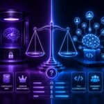 Split-screen comparison of closed source and open source LLMs in 2026
