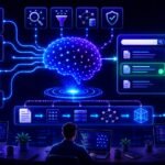 LLM for knowledge bases explained: LLM knowledge base visual showing AI search, document Q&A, RAG, and business knowledge management