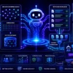RAG for enterprise search visual showing AI retrieval pipelines, semantic search, vector databases, and enterprise knowledge discovery