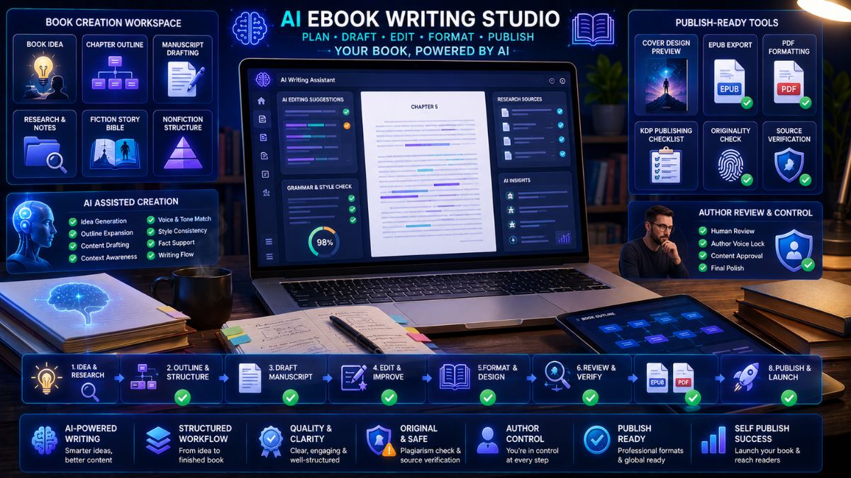 Best AI Tools for Writing eBooks in 2026 » AIML Insights