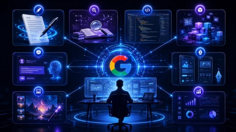 Free Google AI tools: Eight free Google AI tools for writing research coding app design and image generation