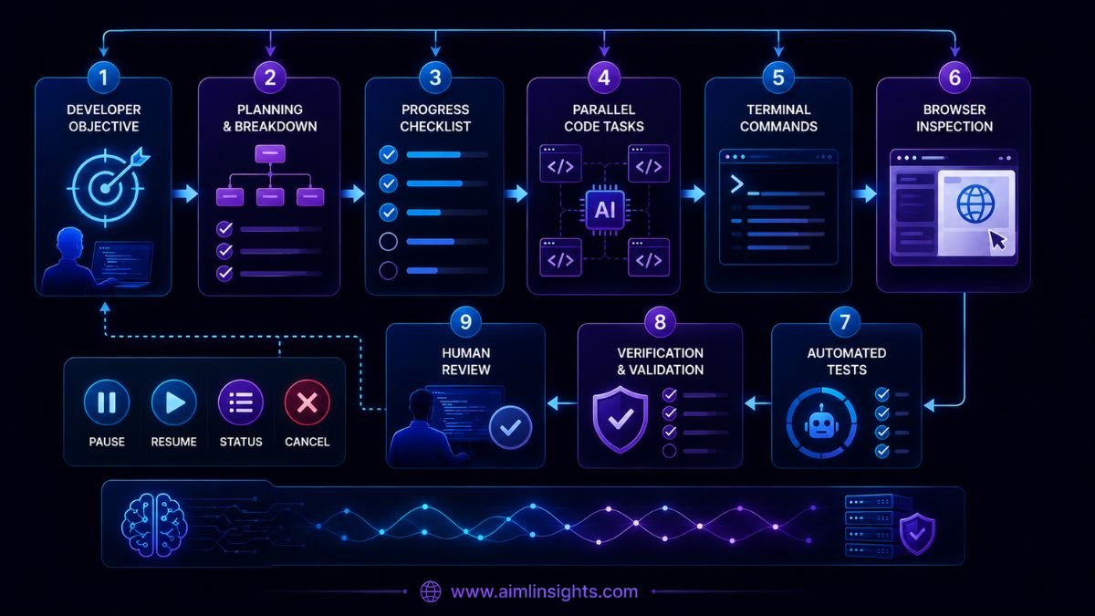 Grok Build goal workflow from planning to coding verification and human review