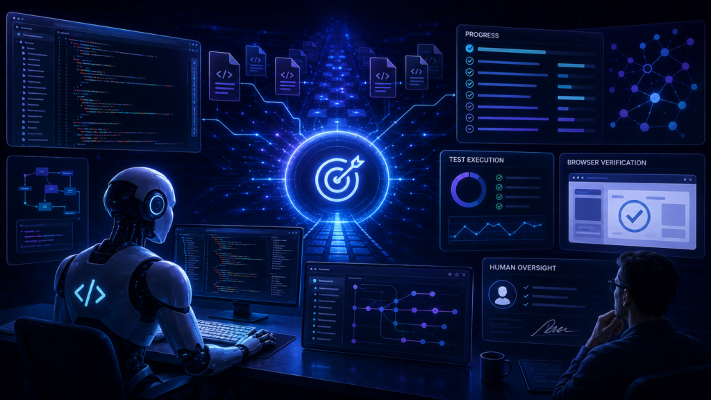 xAI goal Grok Build autonomous coding workflow with planning execution and verification