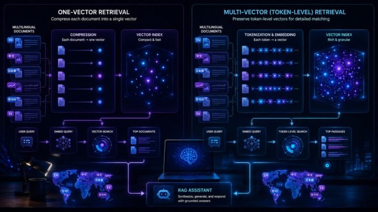 : LFM2.5 Embedding 350M and ColBERT multilingual retrieval models compared