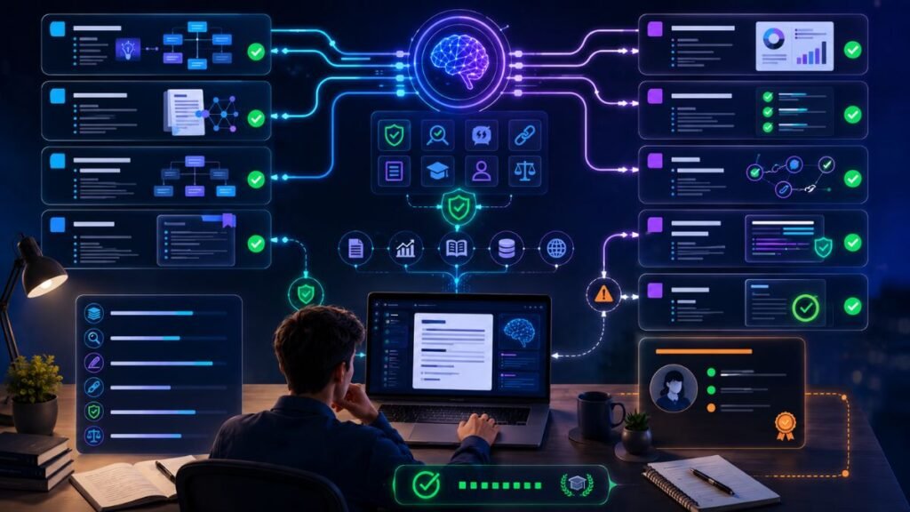 Prompts for Academic Writing: 35 Best AI Prompts: AI prompt dashboard for academic writing, research papers, essays, thesis work, and citation checking.