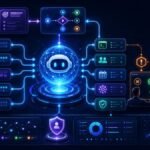 Tool Use in Agentic AI:Agentic AI tool use dashboard showing function calling, API connectors, databases, code tools, external actions, permissions, audit logs, and human approval