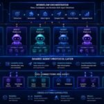 Google Agent2Agent protocol connecting interoperable AI agents across platforms