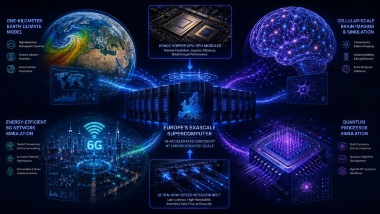 JUPITER exascale supercomputer AI : JUPITER exascale supercomputer AI research for climate brain 6G and quantum simulation