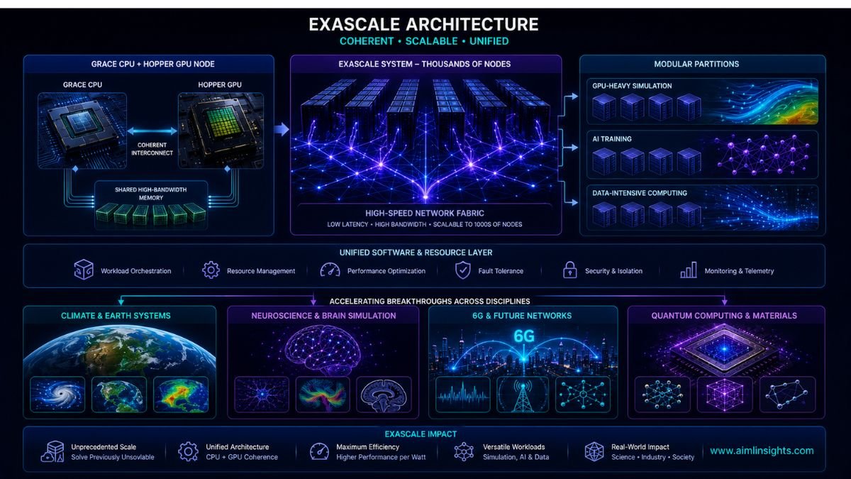 JUPITER Grace Hopper exascale CPU GPU architecture